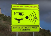 La DGT instala unas señales nuevas orientadas a reducir la siniestralidad de los motoristas