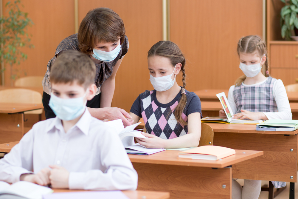 Inicio de clases con mascarilla obligatoria